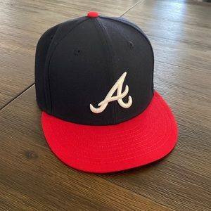 New Era 59Fifty Atlanta Braves on field Baseball Cap